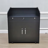 Black Pet Folding Dog Cat Crate Cage Kennel w/ Tray Carrier 11970 2