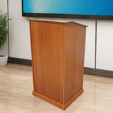 23.3X20.3X44.3" Podium with Sliding Drawer & Adjustable Shelf in Cabinet 119706