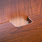 25x20x45.4  Mobile Podium Lectern Rolling Presentation Stand Cherry MDF 119709