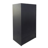 FixtureDisplays Black Cash Wrap Cash Register Stand w/ Adjustable Storage Shelf