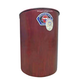32X24X48" Large Podium Pulpit Mahogany Mobile Lectern Shelf Church Conference 119733