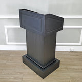 27X20X48" Deluxe Podium Pulpit Lectern Embassy Church Hostess Reception Wood 119742