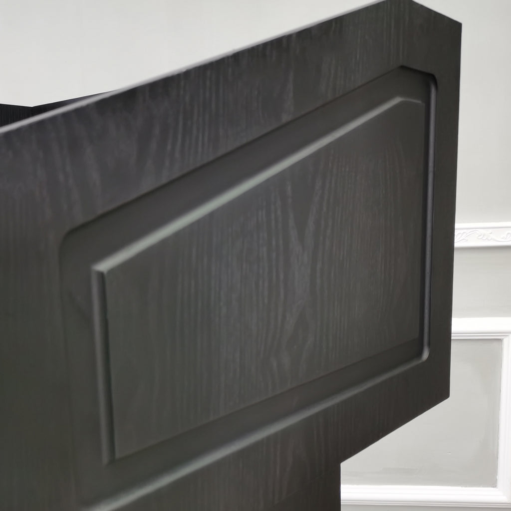 MDF_Podium_for_Floor,_High_Desktop_Side,_Sliding_Drawer,_MDF_-_Black ...