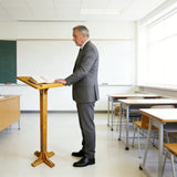 Wood Podium Church Pulpit School Lectern Hotel Podium Event Speaker Lectern 119807