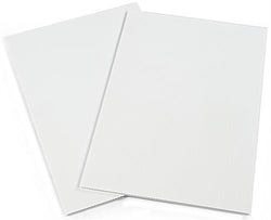 24 x 36 Corrugated Poster Backings   Set of 2, 10 mm Thick   White 119816