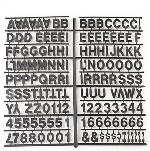 1_Letter_Set,_930_Pieces_ _Black_119825 – FixtureDisplays