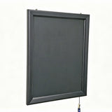 22x28 LED Message Board Wet Erase Sign 13 Light Modes Wall Mounted Display 119870