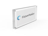 4.8x10 Panoramic Picture Frame Magnetic Signholder Mareting Signage Clear Frame