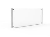 4.8x10 Panoramic Picture Frame Magnetic Signholder Mareting Signage Clear Frame