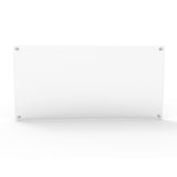 12 X 24 X 1.5"  Acrylic Sign Plate Corporate Identity, Fit Up to 10X22" Graphic 119887-12X24