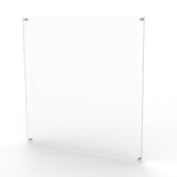 24 X 24 X 1.5"  Acrylic Sign Plate Corporate Identity, Fit Up to 22X22" Graphic 119887-24X24
