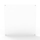 24 X 24 X 1.5"  Acrylic Sign Plate Corporate Identity, Fit Up to 22X22" Graphic 119887-24X24