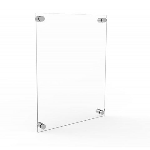 Office Name Sign Holder Hotel Room Sign Blank Door Sign Plaque Wall Mount Clear