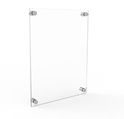 Office Name Sign Holder Hotel Room Sign Blank Door Sign Plaque Wall Mount Clear 119887-8.5*11
