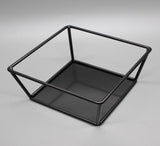 2 Tall Wire Display Riser   Black 119928
