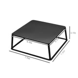 2 Tall Wire Display Riser   Black 119928