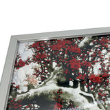 40 Wide x 13.5 Tall Panoramic Picture Frame, Snap Open Front Load, Wall-Mounting, 1-inch Profile-Silver, Painting Pictured is Included 119932
