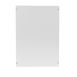 24 x 36 Acrylic Sign Holder for Wall, Standoff Hardware & Magnets   Clear 119947