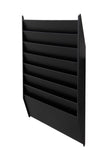 File Holder Workorder Organizer Magazine Rack Display Letter Slot Wall Mount