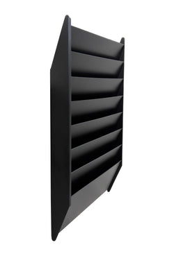 File Holder Workorder Organizer Magazine Rack Display Letter Slot Wall Mount