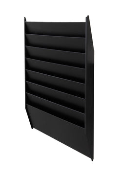 File Holder Workorder Organizer Magazine Rack Display Letter Slot Wall Mount