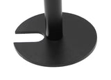 Crowd Control Stanchion Queue Barrier Post Red Strap 10' Retract Nesting Base 12004-3