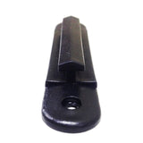 Stanchion Queue Barrier Post Wall Mount Retractable Ribbon 16' Belt Black 12004 8 BLACK