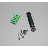 Stanchion Queue Barrier Post Wall Mount Retractable Ribbon 16 Belt BLUE 12004-8-BLUE