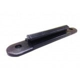 Stanchion Queue Barrier Post Wall Mount Retractable Ribbon 16' Belt Black