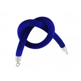 Crowd Control Stanchion Queue Barrier Post 59 Blue Velvet Rope