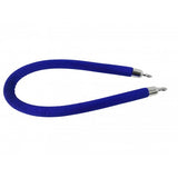 Crowd Control Stanchion Queue Barrier Post 59 Blue Velvet Rope