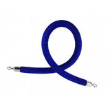 Crowd Control Stanchion Queue Barrier Post 59 Blue Velvet Rope
