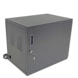 20.5W X 17H X 14D Tablet Charging Cabinet Wall Mount, 12 Outlet Strip 120040