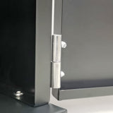 Crowd Control Stanchion Queue Barrier Post Sign Holder 17X11 Landscape Horizontal Work with Our 2.5 Poles 12004-7