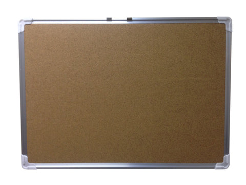 21x29 Cork Bulletin Board Alluminum Frame Message Wall Black Back Memo 12011