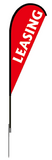 Banner, Flag, Advertising, Pole Set, Outdoor Retail, Leasing Feather Flag