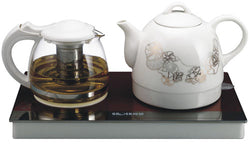 Teapot, Ceramic, Complete Buffet, Table, Service w/110V Steeping/Warm Station