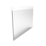 Wall Mount Sign Holder Clear Acrylic Picture Frame Transparent Poster Frame 12061 11X8.5 12PK