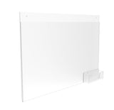 Wall Mount Sign Holder Clear Acrylic Picture Frame Transparent Poster Frame