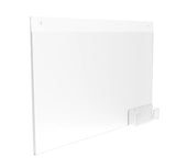 Wall Mount Sign Holder Clear Acrylic Picture Frame Transparent Poster Frame
