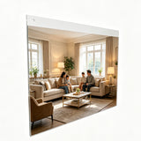 Wall Mount Sign Holder Clear Acrylic Picture Frame Transparent Poster 12061 17X11 12PK