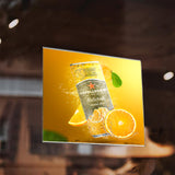5.5X5.5" Clear Acrylic Frame Picture Literature Sign Holder Adhesive Wallmount 12061-5.5x5.5