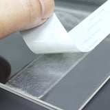 5.5X5.5" Clear Acrylic Frame Picture Literature Sign Holder Adhesive Wallmount 12061-5.5x5.5