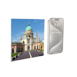 5.5X5.5" Clear Acrylic Frame Picture Literature Sign Holder Adhesive Wallmount 12061-5.5x5.5