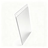 Wall Mount Sign Holder Clear Acrylic Picture Frame Transparent Poster Frame 12061 8.5X11 6PK