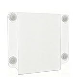 Clear Window Sign Holder with Suction Cups 8.5X11 Made from Durable PET Material 12064