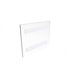 11 x 8.5h Wall Mount Clear Window Signs Plexiglass Acrylic Landscape Frame