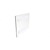 11 x 8.5h Wall Mount Clear Window Signs Plexiglass Acrylic Landscape Frame