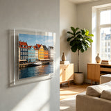 11 x 8.5h Wall Mount Clear Window Signs Plexiglass Acrylic Landscape Frame 12067 20PK
