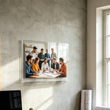 11 x 8.5h Wall Mount Clear Window Signs Plexiglass Acrylic Landscape Frame 12067 20PK